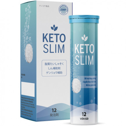 Viên Sủi Giảm Cân Keto Slim Phương Pháp Mới đến từ Nhật Bản