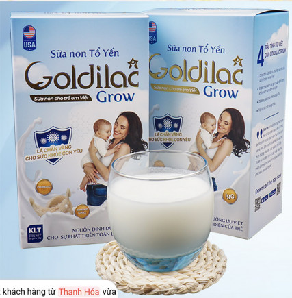 Sữa non Tổ Yến Goldilac Grow